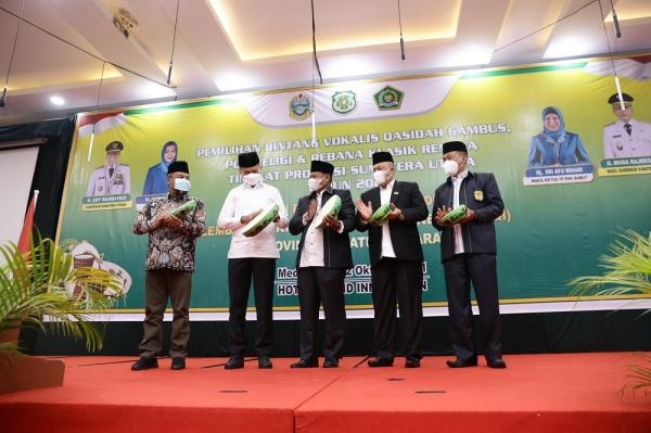 Wagub Musa Rajekshah Buka Ajang Pemilihan Bintang Seniman Islami Sumut